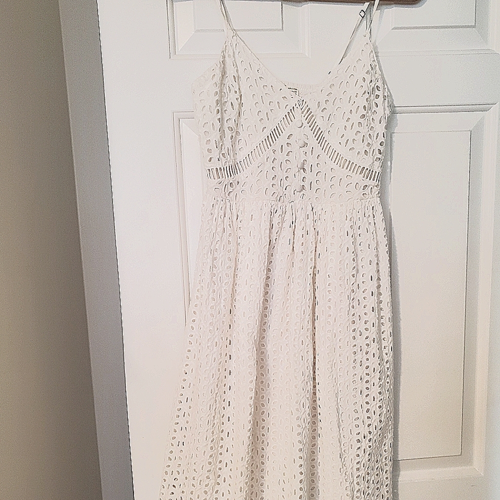Eyelet dress